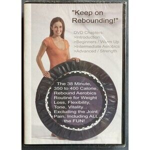Keeping On Rebounding! Rebound Aerobic Workout DVD - Brand New Factory Sealed